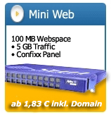mini webspace